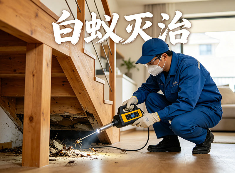 柯桥区白蚁灭治服务｜专业消杀，筑牢建筑安全防线